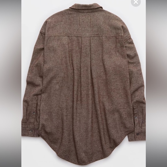 Aerie Anytime Fave Twill Button Down - Picture 2 of 5